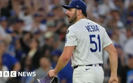 LA Dodgers’ Alex Vesia Mourns Baby Daughter’s Death During World Series Absence