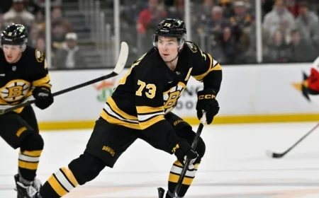 Bruins’ McAvoy, Top Forwards Out Against Maple Leafs