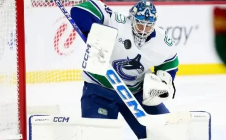Canucks’ Demko Unavailable for Blue Jackets Game