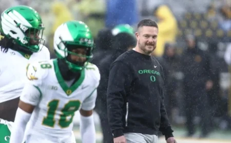 Dan Lanning Reacts to Oregon’s Comeback Victory Over Iowa