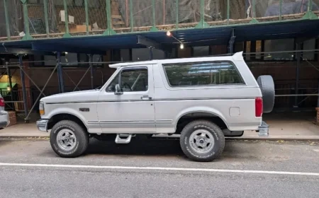Cuomo’s White Ford Bronco Receives Parking Ticket in Final Indignity