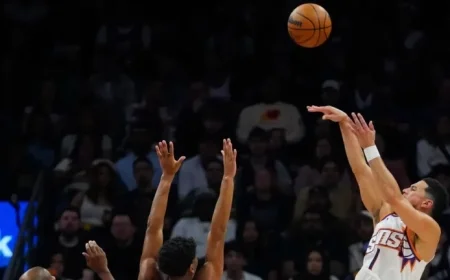 Devin Booker Showcases Vintage Impala Collection in Nike Book 1 PE Sneakers