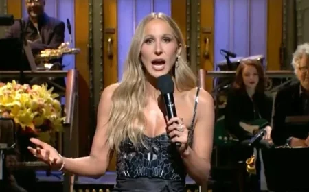 Nikki Glaser’s Jokes on Sensitive Topics Shock ‘SNL’ Audience