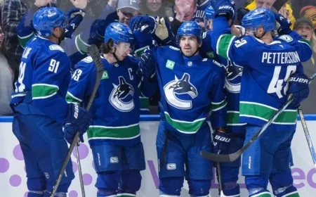 Boeser, Lankinen Propel Canucks to Victory Against Blue Jackets