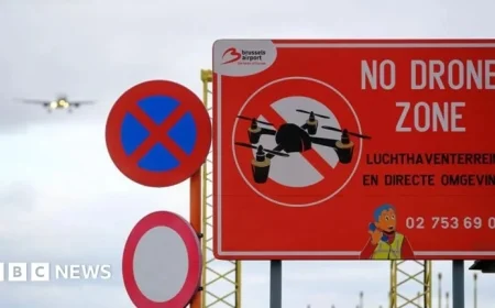 UK Military Steps In to Safeguard Belgium from Drone Threats