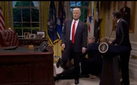 ‘SNL’ Highlights Trump Overlooking Inflation, Election Setback, and Oval Office Incident