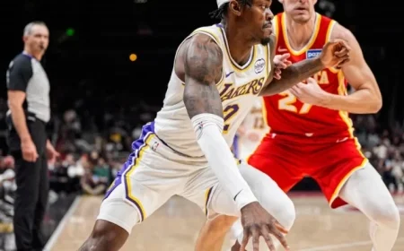 Luka Dončić, Deandre Ayton Earn Grades in Lakers’ Loss to Hawks