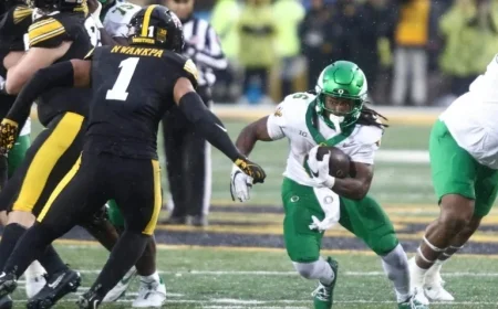 Oregon Strengthens CFP Bid with Bold Victory Over Iowa in ‘Big Ten Style’