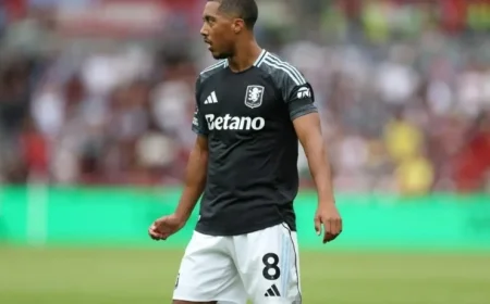 Aston Villa’s Predicted 4-2-3-1 Lineup for Bournemouth Clash