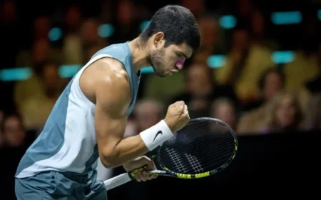 Live: Alcaraz vs. De Miñaur in ATP Finals 2025 Updates