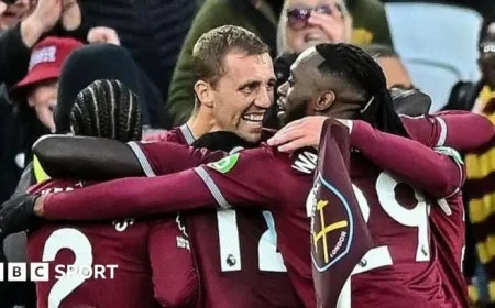 West Ham Triumphs 3-2 Over Relegation Rivals Burnley