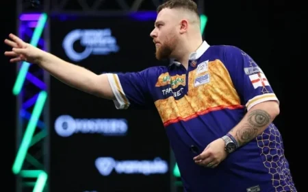 Jonny Clayton Faces Elimination After Loss in Grand Slam of Darts