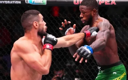 Gabriel Bonfim Promises to Retire Colby Covington After KO Win at UFC Vegas 111