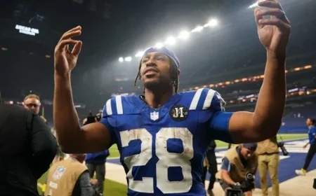 Indianapolis Colts’ Jonathan Taylor Secures Prestigious Midseason Award