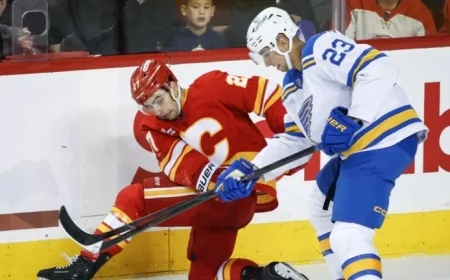 Blues Assign Logan Mailloux to AHL Following Scoreless Season Start