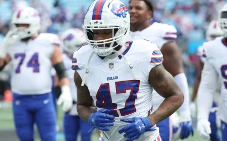 Bills Deactivate Christian Benford and Taron Johnson for NFL Week 10, 2025