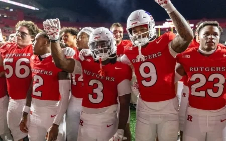 Rutgers Triumphs Over Maryland, Eyes Golden Opportunity Against Penn State
