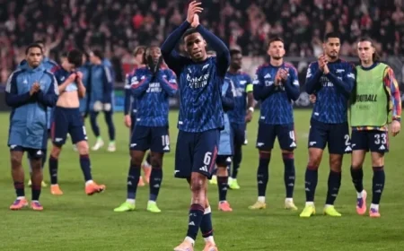 Mid-Season Rankings: Arsenal’s Path to Champions League Glory