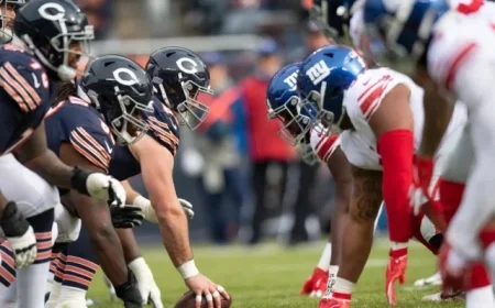 WCG Forecasts Chicago Bears vs New York Giants Showdown
