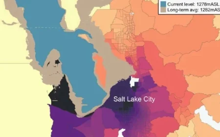 Research Reveals Impact of Great Salt Lake Dust on Living Costs