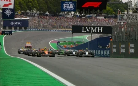 Norris Leads Exciting Sao Paulo GP Race Start