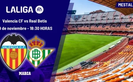Valencia vs Betis: LaLiga Match Time and TV Channel Guide