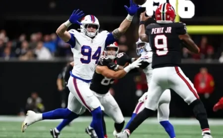 Bills’ Rookie EDGE Landon Jackson Set to Play in Week 10