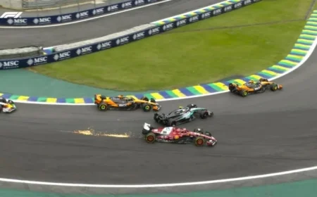 Brazil GP Live: Norris Leads; Antonelli, Leclerc Follow, Hamilton in Pits