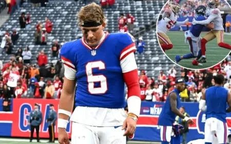 Jaxson Dart’s Injuries Won’t Work for Giants’ Success Formula