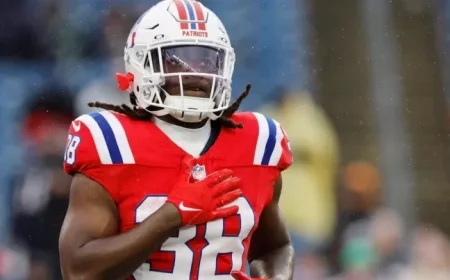 Stevenson, Boutte Remain Absent for Patriots vs. Buccaneers Clash