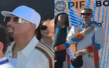 Will Smith Sparks Debate by Not Singing Anthem After Miami E1 Defeat