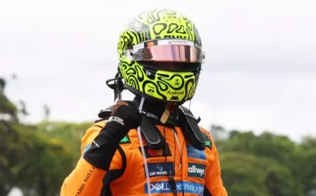 Norris Triumphs at Sao Paulo GP; Verstappen Secures Third Place