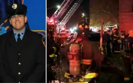 FDNY Firefighter Patrick Brady Dies Battling Brooklyn Blaze, NYC