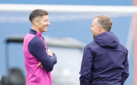 Possible Barcelona Lineup Against Celta in LaLiga: Lewandowski’s Time