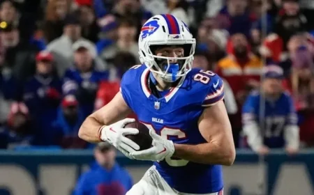 Dalton Kincaid’s Hamstring Injury: Bills TE Affected During Dolphins Game