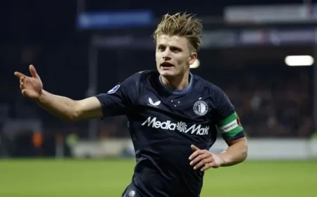 Eagles Take Lead Against Feyenoord as Deijl Scores Penalty