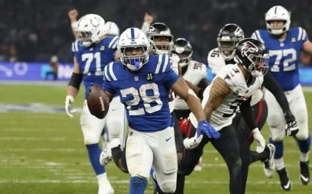 Jonathan Taylor’s 3 TDs Strengthen MVP Case in Falcons-Colts Germany Showdown