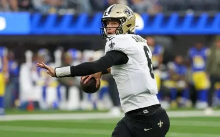 Fantasy Tips: Start or Sit Tyler Shough, Kamara, Olave, Johnson in Week 10