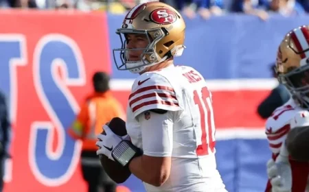 49ers Confirm QB Jones Start; Purdy Advances in Recovery