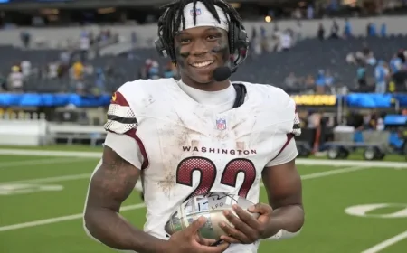 Why Commanders RB Jacory Croskey-Merritt Starts Quietly in Week 10