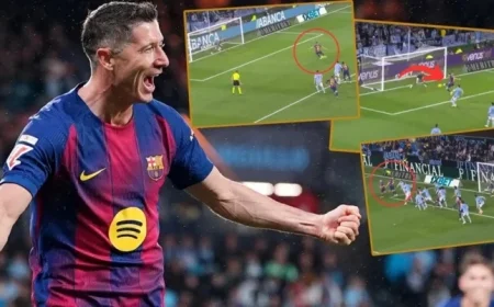 Robert Lewandowski Shines with Hat-Trick in Spectacular Comeback