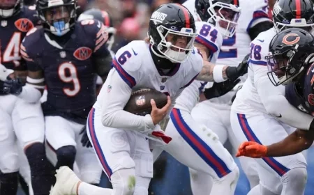 Jaxson Dart Suffers Concussion; Russell Wilson Steps In