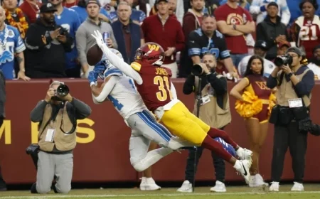 Daron Payne Ejected for Punching Lions’ Amon-Ra St. Brown