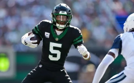 Garrett Wilson Reinjures Knee, Threatening Future Game Appearances