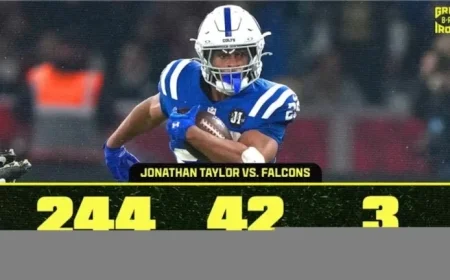 Colts Defeat Falcons, Bolstering Jonathan Taylor’s MVP Buzz After Sauce Trade
