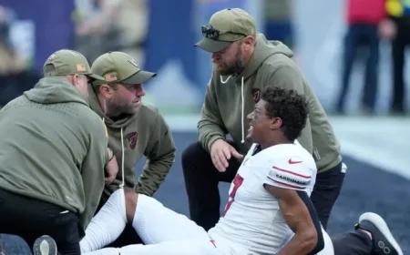 Zay Jones Suffers Achilles Injury in Cardinals vs. Seahawks Game
