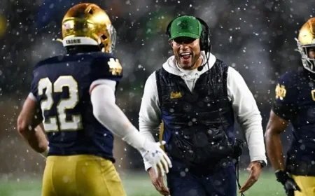 Marcus Freeman’s Insight Positions Notre Dame Football as Playoff Contender