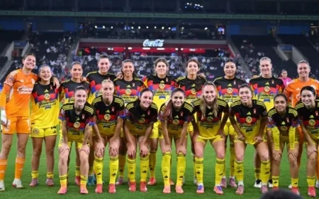 América vs Rayadas: Lineups Announced for Quarterfinals