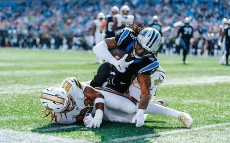 Saints Dominate Run Game, Defeat Panthers on Home Turf