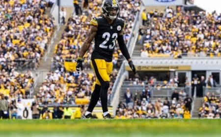 Steelers’ Darius Slay Exits SNF Against Chargers for Concussion Evaluation